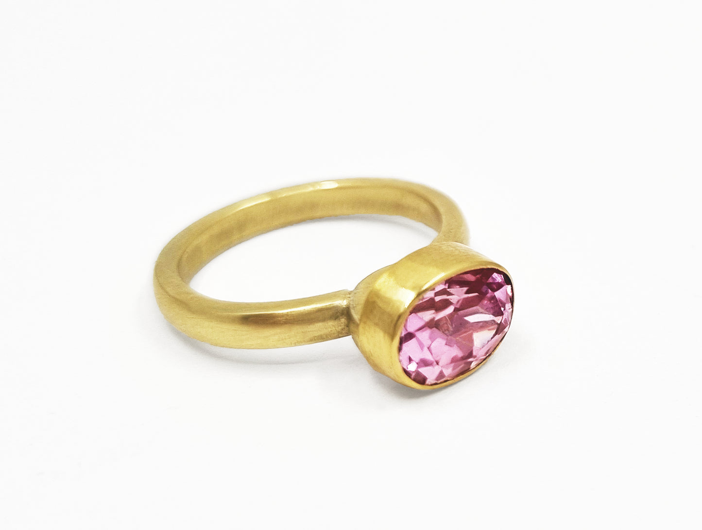 Morganit-Ring in Gold